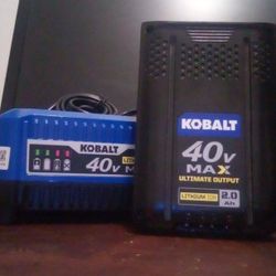 Kobalt Charger/Battery