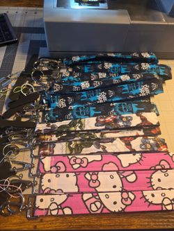 Wristlet Phone Keychain charm lanyards