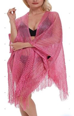 Women's pink Beach kimono/ one size