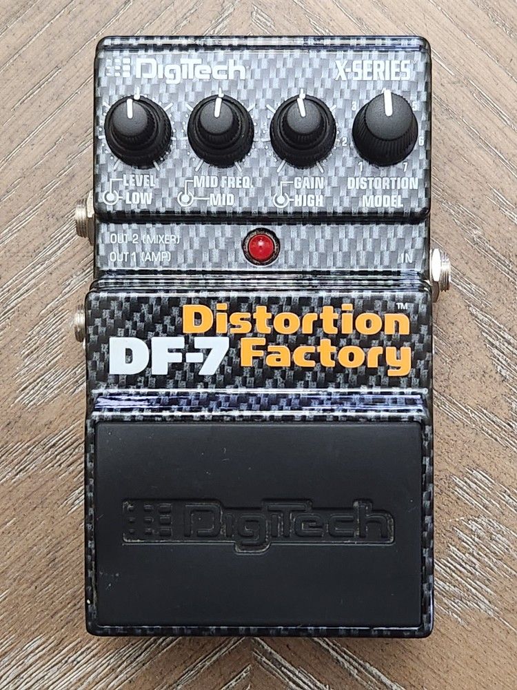 DigiTech DF-7 Distortion Factory Pedal w/Manual - Trades? - Shipping!
