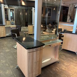 Salon Styling Stations – Dual-Sided  (8 units Available)