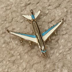 Airplane Brooch