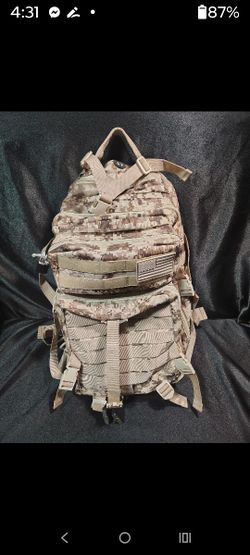 Real Desert Storm Army Backpack