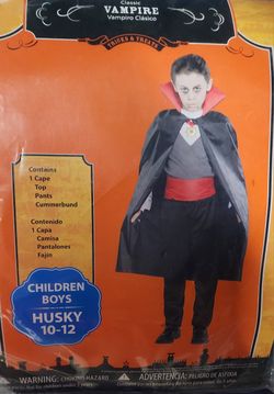 Children's Boy Vampire Costume