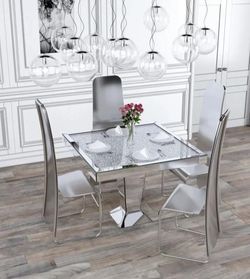 🍽️ Modern 5 Piece Dining Set 🍽️