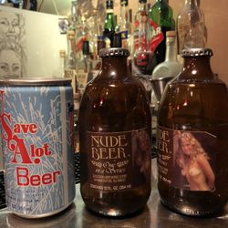Vintage Beer Bottles & Can
