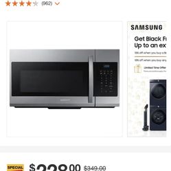 Samsung Over The Range Microwave Model#: ME17R7021ES