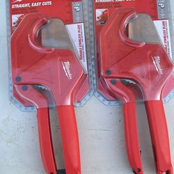 Tijeras Milwaukee Para PVC Cada Una En $50 