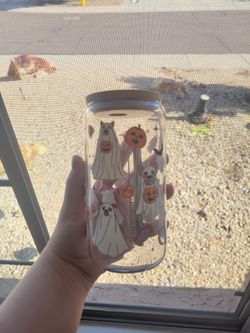 Halloween Iced Coffee Tumbler