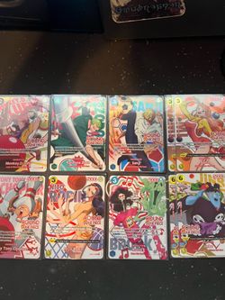 One Piece Round 1 Promo Cards (10 cards, read description)