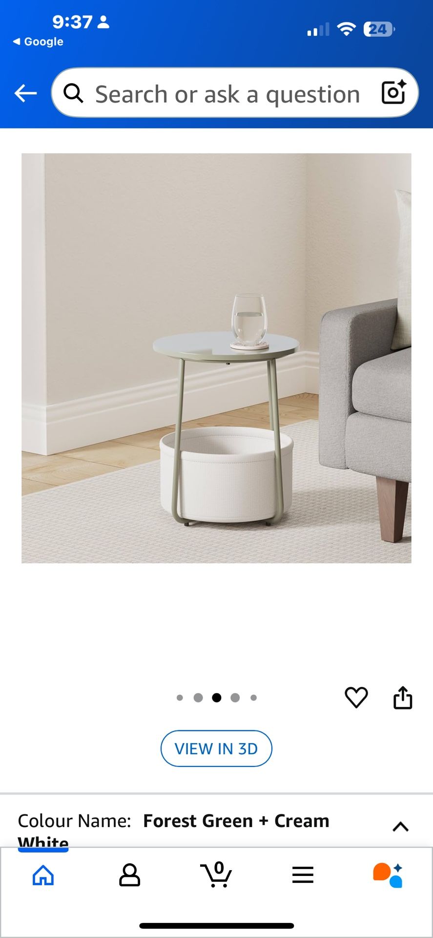 Small End Table-New