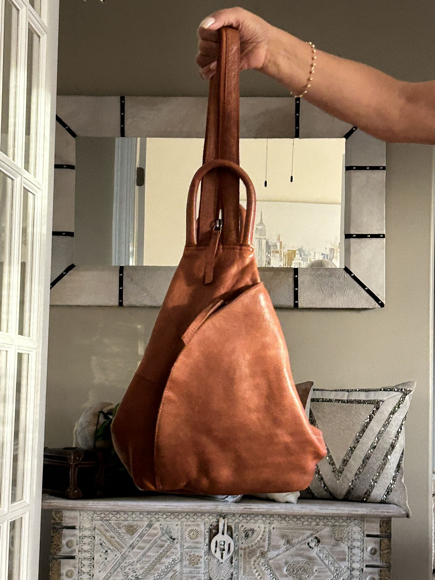 We The Free Leather Bag/ Backpack