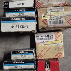 Federal Mogul, TOYOTA, & TIMKEN Car Parts (Bearings)