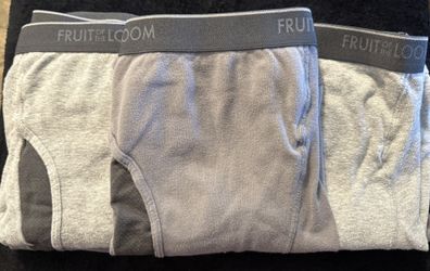 4XL 5pr Men’s Fruit of the Loom Boxer Briefs Size 4XL