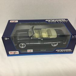 1:18 scale diecast Car 1949 Maisto Ford Convertible Blue Gray Special Edition NE