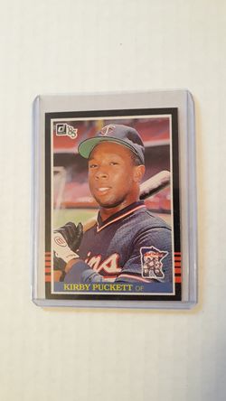 1985 Donruss Kirby Puckett RC.