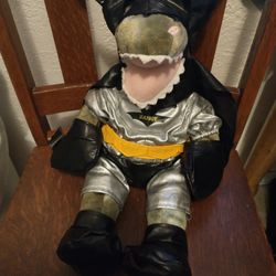 Build-a-Bear Dinosaur -- with Batman Costume 