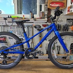 Specialized JETT 20" Wheel Size Youth Complete Mountain Bike - Blue - Ages 5-9