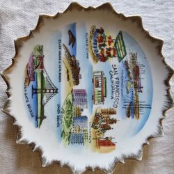 #Vintage #San #Francisco #Plate #Collectible #Decor 