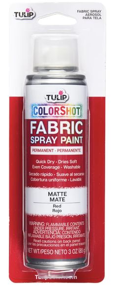 Red Fabric Paint