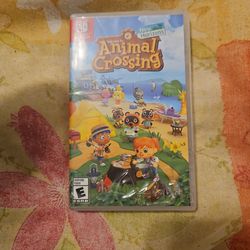 Animal Crossing switch game