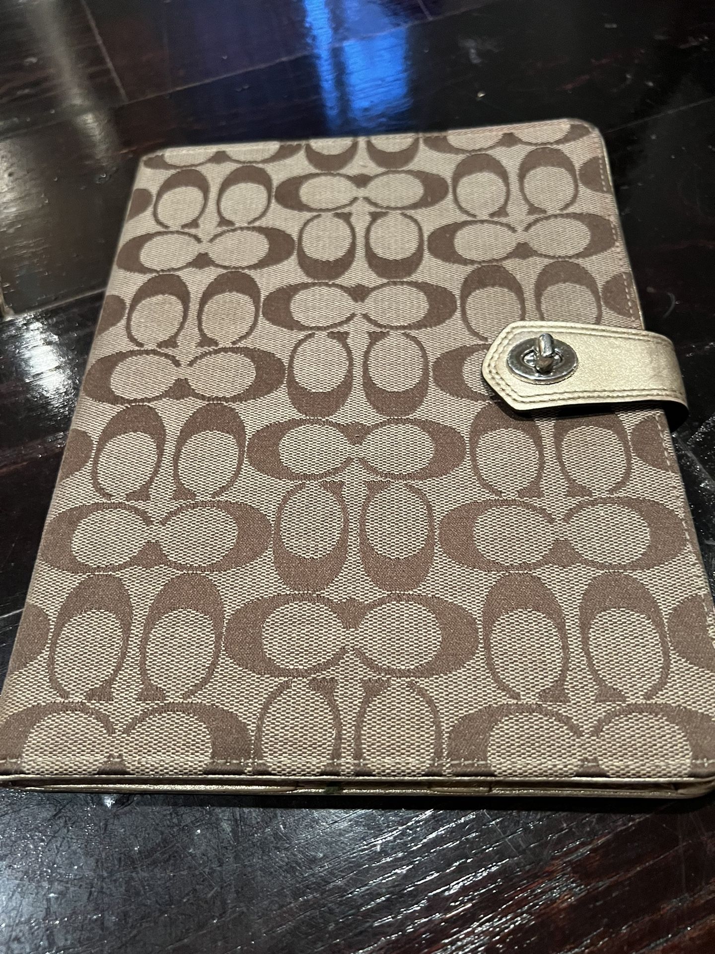 Coach iPad Cover