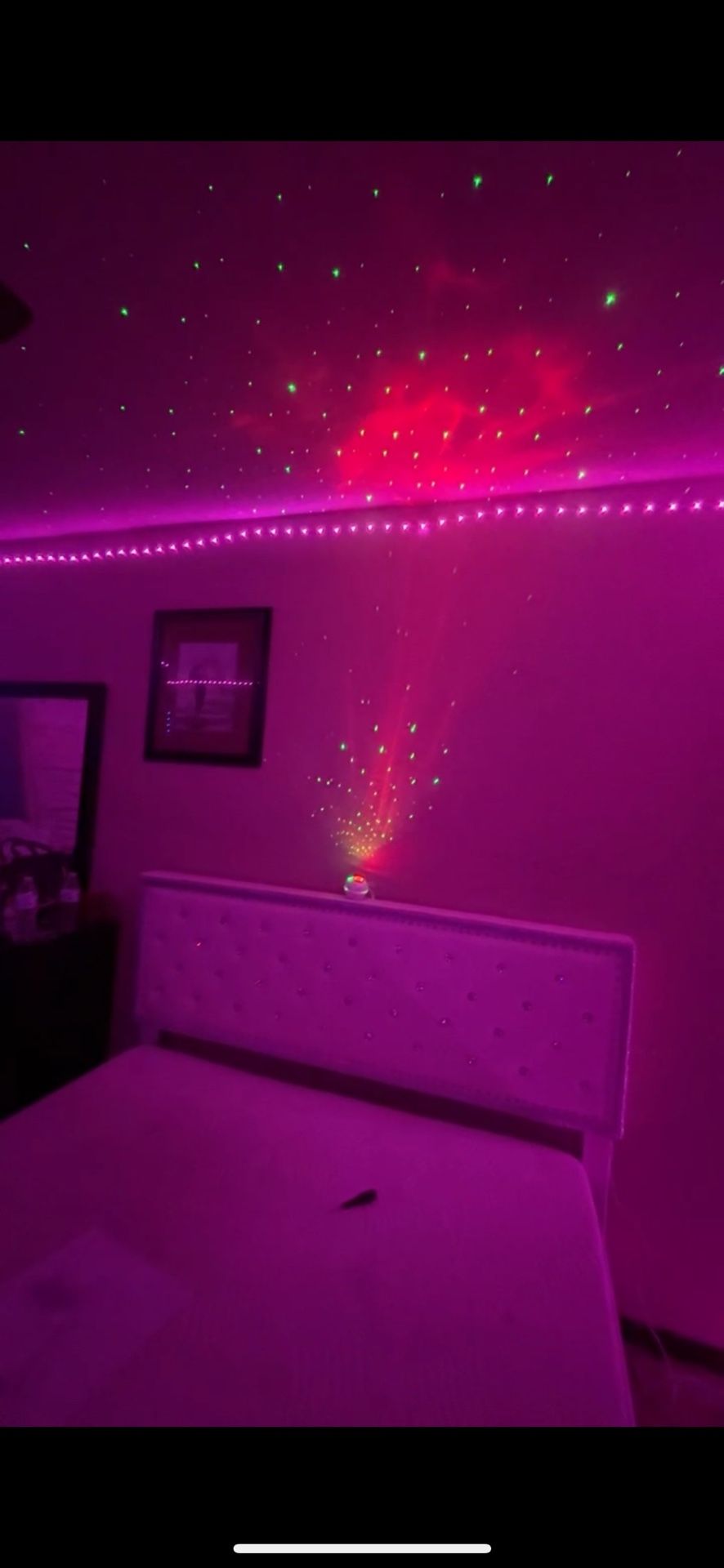 Led Queen Size Bed