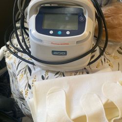 Leg Compression Machine With Leg Cuffs