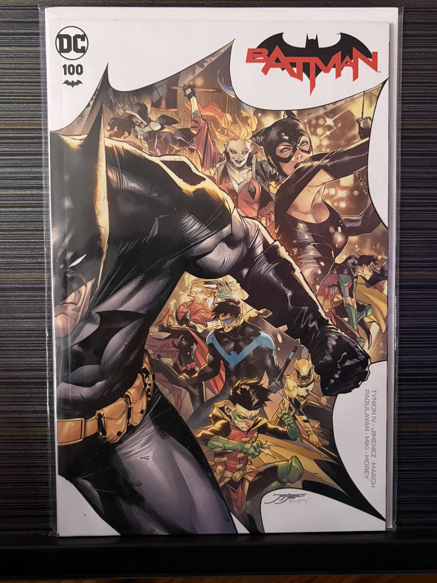 batman #100 jorge jiminez wraparound variant
