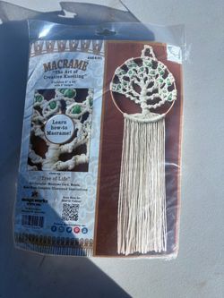 Design Works Macramé Tree of Life Kit