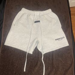 Light Oatmeal Essentials Sweatpants & Shorts & Apple AirPods Pros 