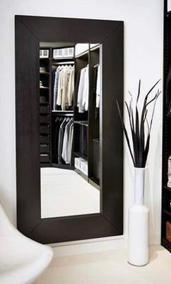 Ikea Mirror 37ʺW × 2ʺD × 75ʺH