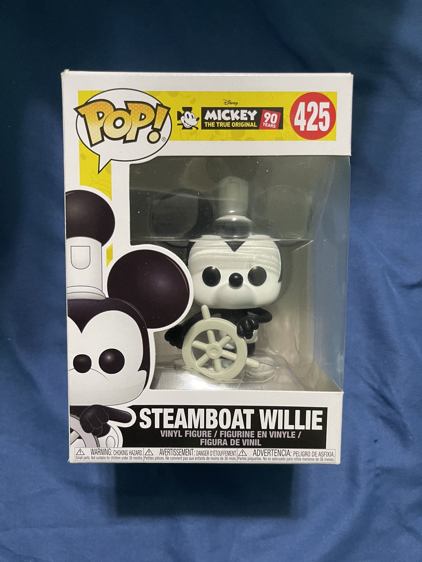 Funko Pop! Disney Mickey Mouse Steamboat Willie Vinyl Figure #425 