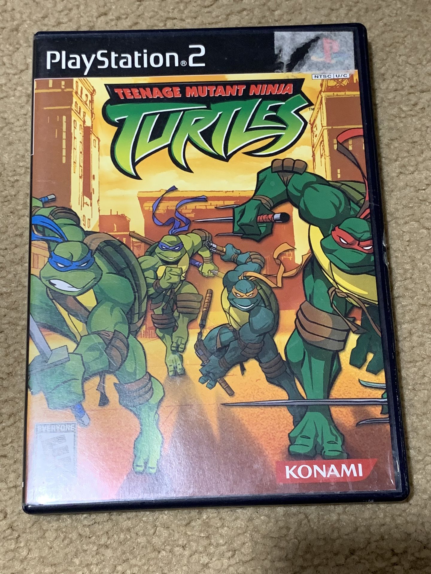 Teenage Mutant Ninja Turtles, Ps2, Cib