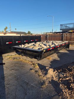 Dumpster Lowboy 10yd, dirt, rock, concrete, Tierra, piedra, concreto