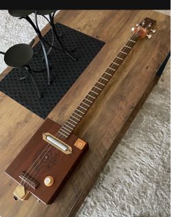 Handmade Cigar Box Guitar Electric