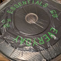 Bumper Weights Plate Set 25lb