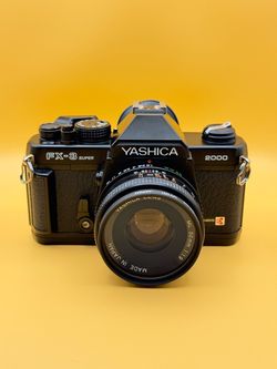 Yashica FX-3 Super 2000 35mm SLR Film Camera