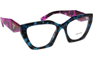 Prada sunglasses brand new in box. Stunning teal tortoise with Clear lens