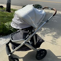 Vista Uppababy Vista Stroller + Bassinet (Full Set)