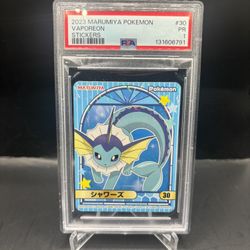 Pokémon Vaporeon Marumiya PSA 1