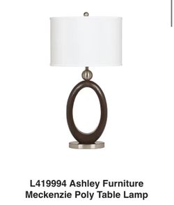 Modern 30in. Ashley Furniture Table Lamp