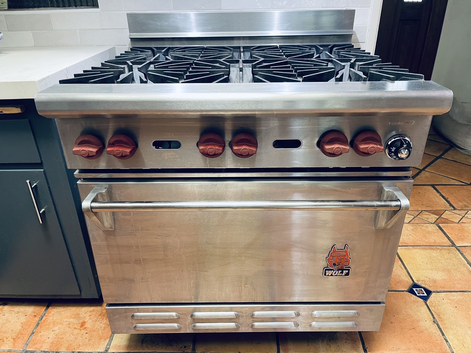 Vintage Commercial Wolf Stove