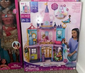 Hot Wheels Let’s Race & Disney Princess Castle