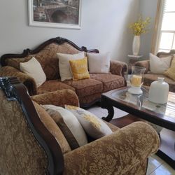 3 Pieces Living Room Set 