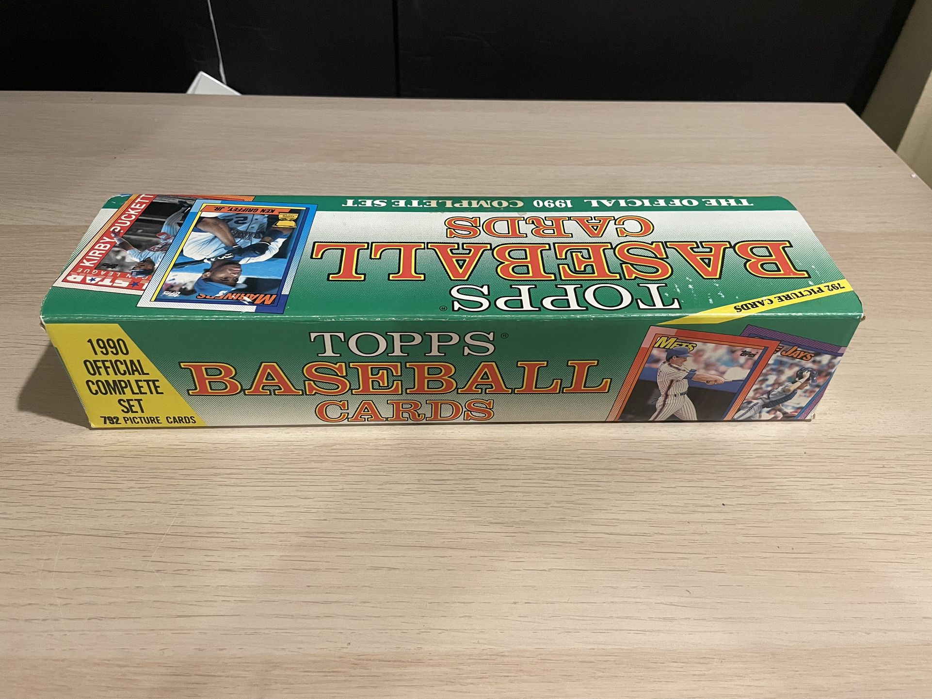1990 Topps Complete Baseball Card Set 