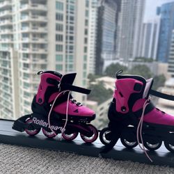 Rollerblade Microblade Adjustable Inline Skates for Girls, Youth Performance