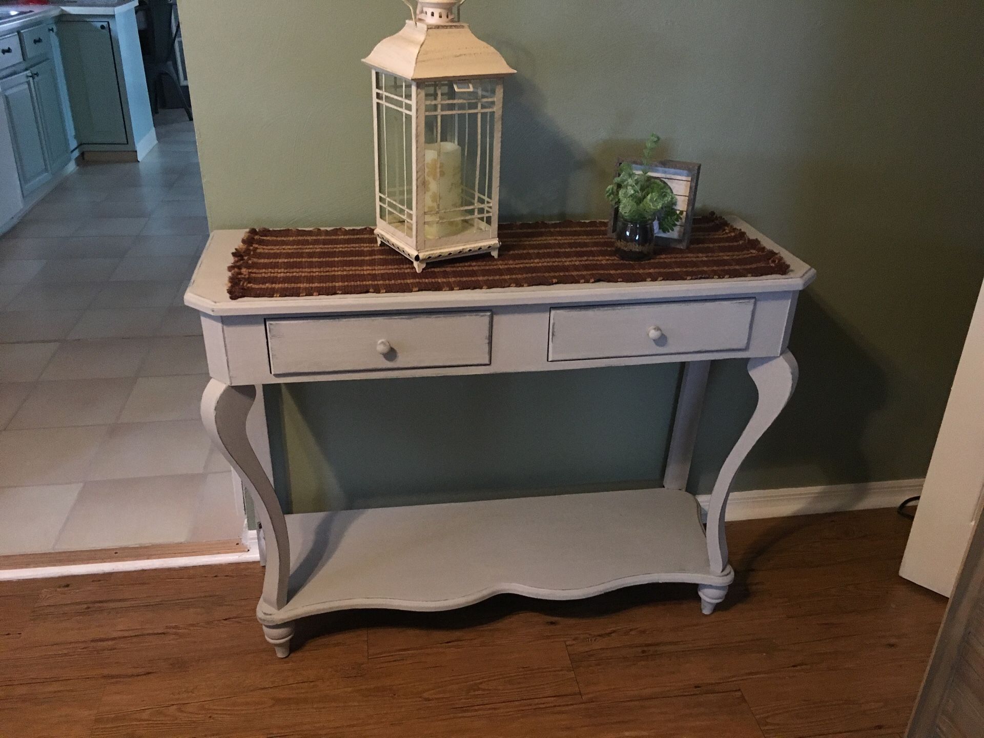 Console table