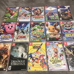Nintendo Switch Games Brand New