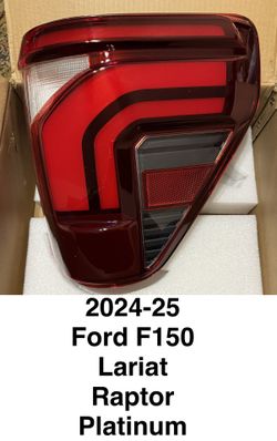2024-25 Ford F150 Lariat Raptor Platinum Tail Light New 